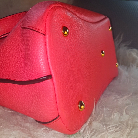 Auth MCM crossbody bag (pink orange) - Picture 10 of 14